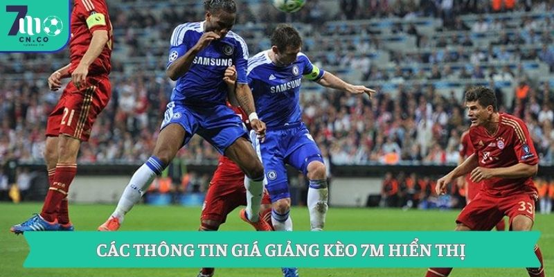 Giới Thiệu Và Giải Thích Giá Giảng Kèo Chi Tiết Qua 7m 1 Các thông tin giá giảng kèo 7M hiển thị