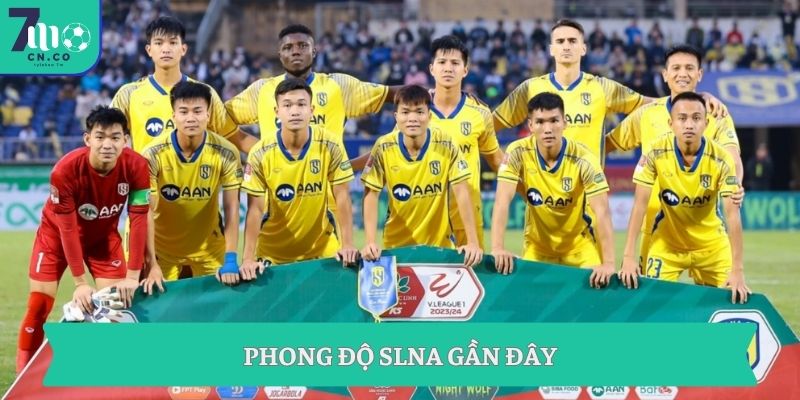 Phong độ SLNA gần đây