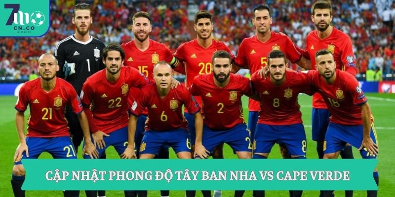Soi kèo Tây Ban Nha vs Cape Verde (02h00 ngày 16/06 – World Cup 2026) 1 Cập nhật phong độ Tây Ban Nha vs Cape Verde